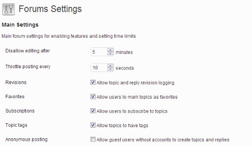 bbpress-forum-settings