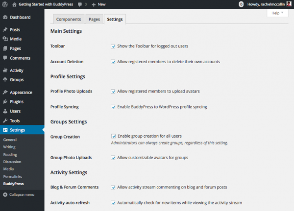 buddypress-settings